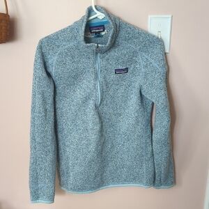 Patagonia Light Blue Fleece Pullover